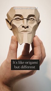 2.5M views · 81K reactions | Un Maestro Del Origami Jackson's Origami Masks IG: @jacksonsorigami #art #creativity | Cosas Geniales | Facebook