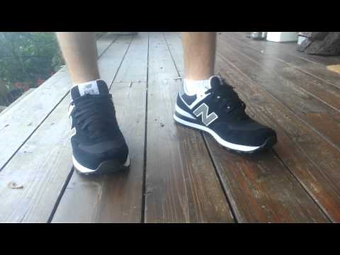 Black New Balance 574 Review With On-Foot