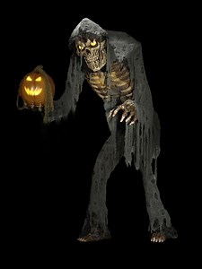 7 foot tall Prowling Jack Halloween Animatronic Decoration