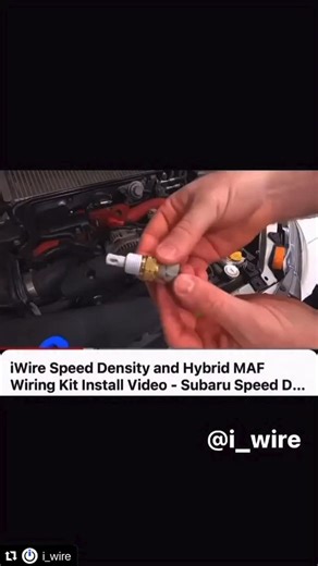 2025 Top Post #3 - Speed Density Install! Should we make more install clips in 2026? https://iwireusa.com/products/speed-density-wiring-kit #iWire #fyp #foryou #subaru | IWire Wiring Solutions
