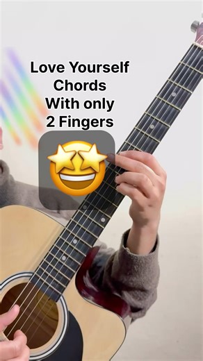 Love Yourself – Two Fingers, One Guitar 🎸✨