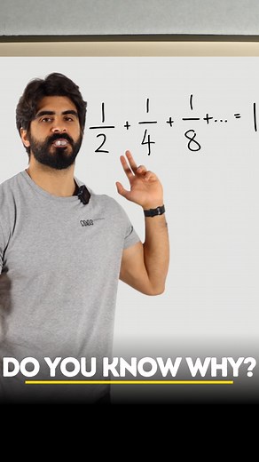 Neil Trivedi | MyEdSpace | How Can An INFINITE SUM Be So Simple?! [Maths Series Explained, Infinite Series Sum, Geometric Series Proof, Maths Proofs Simplified,... | Instagram