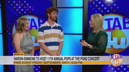 Hardin-Simmons to host 11th annual Pops at the Pond