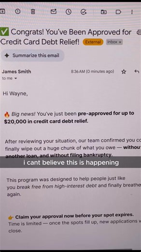 😩 Drowning in credit card payments that never seem to go down? We might be able to help. You’re not alone — the average American now owes nearly $8,000 in revolving debt, and interest rates are at record highs. If you owe $15,000 , you may be eligible for a private debt-relief program designed to help consumers negotiate and resolve what they owe. 👉 Check your options in minutes. Disclaimer: Program results vary based on individual circumstances. Not all debts or consumers qualify. This is not