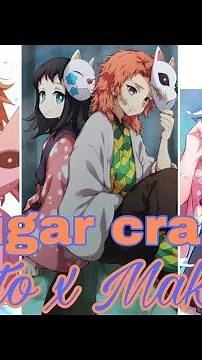 Demon slayer [ Sabito x Makomo ] Singing Sugar crash ( Full version )