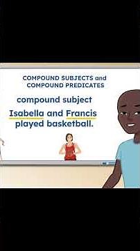 Compound Subjects and Compound Predicates #compoundsubjects #grammarvideos