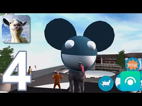 Goat Simulator - Gameplay Walkthrough Part 4 - Goat City Bay (iOS, Android)