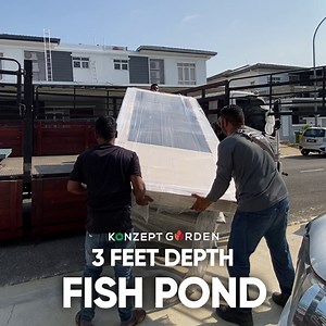 1.8K views | Installing a big fish pond is always a challenge  樂 We don't know what surprises wait for us beneath the soil. Wonder what our team will find when digging the area? Watch this video till the end and find out  ✅Click the link in the to get a free quotation and consultation. https://linktr.ee/konzeptgarden __________________________ For more info https://www.konzeptgarden.com/portfolio/new-zen-bio-koi-pond | Konzept Garden | Facebook
