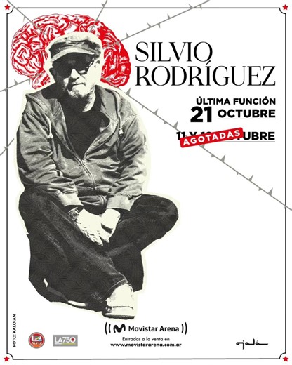 Silvio Rodríguez en Movistar Arena