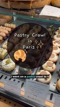 Trying 4 Pâtisseries in Paris 🥐