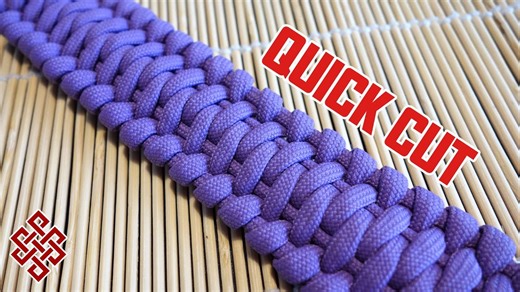 How to Make the Cetus Modified Trilobite Paracord Bracelet Tutorial Quick Cut