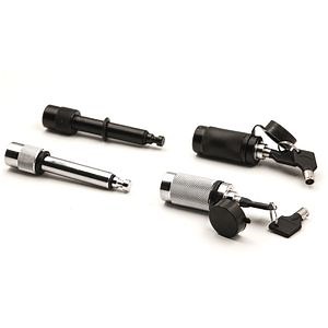 [Hot Item] 5/8'' Hitch Locking Pin with Keys Spring Clip 5 Rubber O-Rings Set for Heavy-Duty Trailer