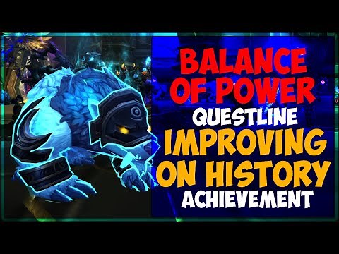 WoW ► Balance of Power | Improving on History Achievement [Legion Artifact Transmog Guide]