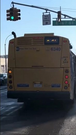 MTA Bus: 2025 New Flyer XD60 (#6340) Route #Bx41 to THE HUB 150 ST via WEBSTER