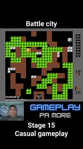Battle city stage 15 casual gameplay #retrogaming #retrogames #CasualGaming | Gameplay Pa More | Facebook