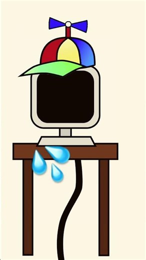 POV when I spilled water on my coumpter