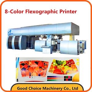 [Hot Item] High-Speed 450m/Min 8-Color Flexographic Printer for Diverse Applications