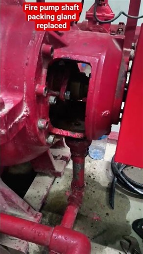 how to replace fire pump gland packing video explain