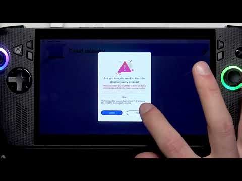 Comment réinstaller Windows 11 sur ASUS ROG Xbox Ally X avec ASUS Cloud Recovery