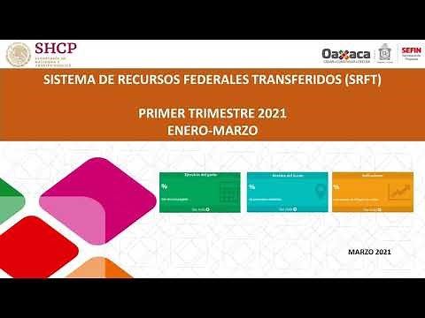 Capacitación Sistema de Recurso Federales Transferidos (SRFT) 1er Trimestre - Municipios