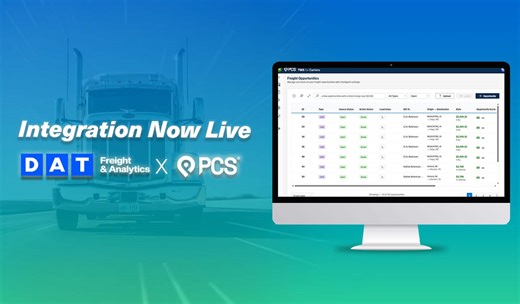 DAT One Load Board in Opportunity Manager | PCS Software