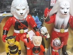 昭和特摄 快杰狮子丸系列 部分老sofubi玩具分享