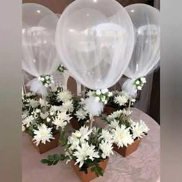 Centros de mesa economicos - Boda