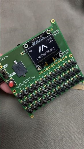 RakSenger One - keyboard preview for Meshtastic & Mescore