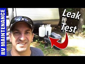 How To Check An RV Propane Line For A Leak