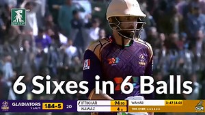 351K views · 10K reactions | 6 Sixes in 6 balls - Iftikhar Ahmed to Wahab Raiz - PSL 2023 پی ایس ایل کے تمام میچز آپ قیادت پلے ویپ سائٹ پر 1080p کے شاندار رزلٹ میں بلکل فری دیکھ سکتے ہیں۔ | Qayadat Play | Facebook