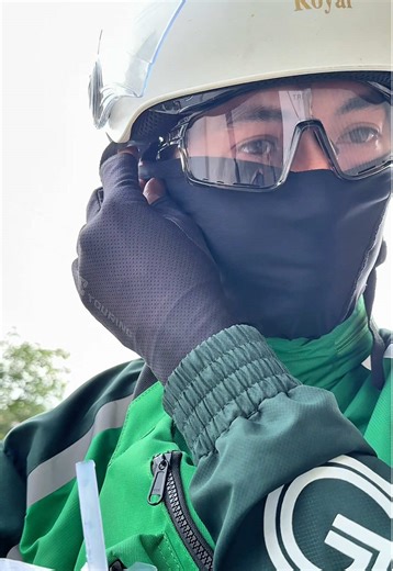 Khăn trùm đầu LC cho anh em chạy xe thoáng mát