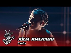 Júlia Machado - "Hello” | Final | The Voice Kids