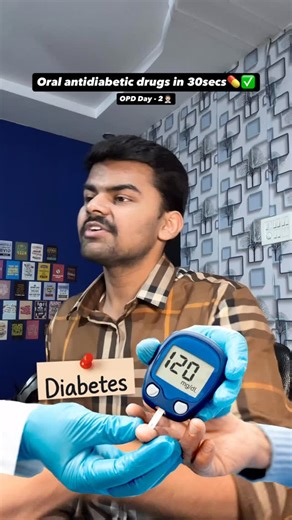 Akheel raj | Med student | on Instagram: "Comment “notes” for full classification of oral anti diabetic drugs😍👨🏻‍⚕️ #fyp #mbbs #diabetes #doctor #medico"