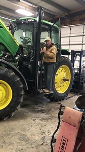 29K reactions · 33K shares | Bills dad is 89 years old now and still loves farming. He was having trouble getting up in the tractor and so Bill Jr. built him a lift to get up in the tractor seat.How great is that? | Gallrein Farms | Facebook