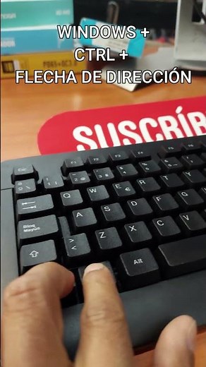 How to navigate Windows 11 desktops with a keyboard shortcut #KeyboardShortcuts #Tricks