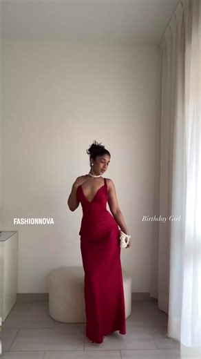 Stylish Birthday Fits: Lace and Satin Maxi Dresses