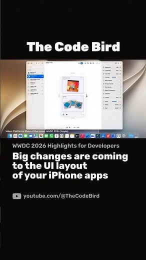 Big changes are coming to the UI layout of your iPhone apps | WWDC 2026 Highlights for Developers