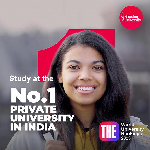 Unlock your potential with Shoolini University – where innovation meets education! 🔥 With 150 futuristic programs, industry internships, and global alliances, we empower you to become an innovator and a leader. Our One-Student-One-Patent policy sets us apart, making us India's No.1 Private University. Join us today to explore endless opportunities & be your best! ⭐ Admissions Open: https://bit.ly/ShooliniFacebook Apply Now! ⭐ #admissionsopen #admissions2023 #admissions #admissionopen2023 #toppr