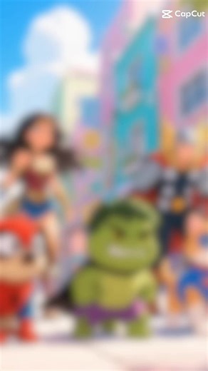 video divertido para niños de super héroes #CapCut #kidscartoon #diversioninfantil #videoinfantil #parati