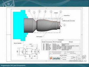 Programação CNC para Torneamento - Aula 1