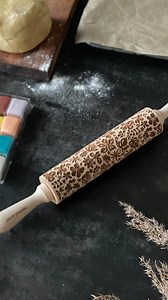 1.5K views · 14 reactions | Today I’m going to bake cookies with this cute „perfect flowers” Rolling Pin  I’m just learning create videos on Social media  so tomorow I try to add some reel to show how this Rolling Pin works. Have a Lovely Saturday ❤️ #pastrymade #rollingpin #embossedrollingpin #floraldesign | PastryMade | Facebook