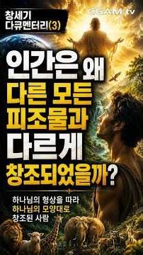 창세기 다큐3 인간은 왜 모든 피조물과 다르게 창조되었을까