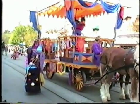Disneyland California Parade 1998.