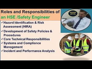 Duty of Safety/HSE Engineer | Roles & Responsibilities of a Safety| Safety engineer Job Duties.#QHSE