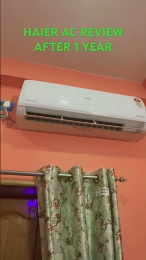 Haier ac review || after 1 year use and honest review 2024 #haier #acreview