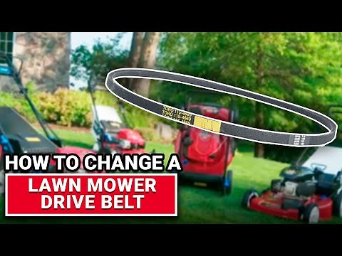 How To Change A Lawn Mower Drive Belt - Ace Hardware