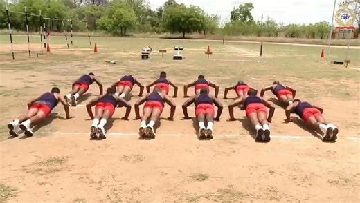 Every Drop of Sweat Builds the Shield of Security CISF personnel undergo rigorous physical training designed to build strength, stamina and resilience. Every challenge and every drop of sweat prepares them to respond swiftly and effectively in any situation. This training instills discipline and commitment to duty. Standing tall in service to the nation through safeguarding India’s critical infrastructure and citizens. #discipline #training #ServiceToNation #security #NationFirst #ShieldOfSecuri