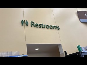 Walmart Neighborhood Market Men’s Restroom Full Shoot!