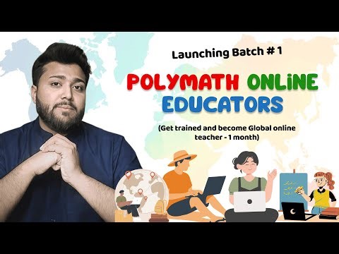 Become a Global Online Educator in 30 Days 🌍 | Polymath Online Educators Batch 1 🚀