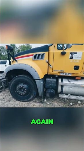 Oregon DOT Truck Attenuator Safety Upgrade #shorts